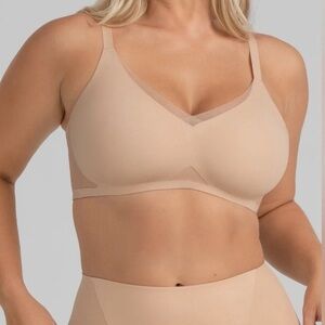 Honeylove CrossOver Bra in Sand 3X NWT